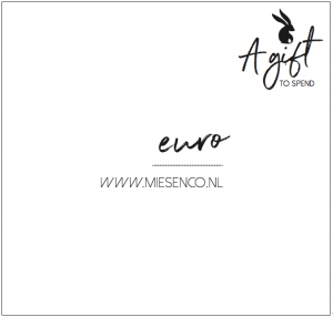 Mies & Co baby lifestyle Gift Card Ultimate cadeaukaart