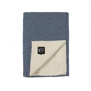 Wiegdeken Teddy Adorable Dots Blue